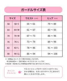 Wing ガードル ソフトな着用感 綿混素材(身生地部) おなか押さえ ロング丈 NV0761 ウイング／ワコール