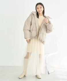 earth music&ecology ねじりチュールキャミワンピース