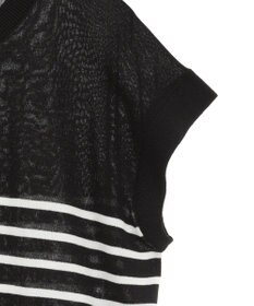 AMERICAN HOLIC 【接触冷感】フレンチスリーブニットプルオーバー