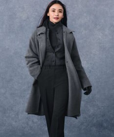 23区 【滝沢眞規子さん着用/VERY掲載/洗える】ウールミルドジャージー シャツ