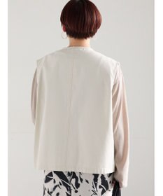 Te chichi ノーカラーワークベスト