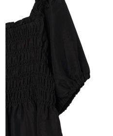 earth music&ecology ２ｗａｙショルダーシャーリングチュニック