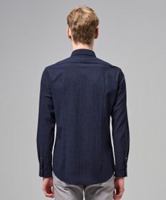 JOSEPH HOMME 【新モデル】トリコサッカーストレッチ 　ホリゾンタルカラーシャツ