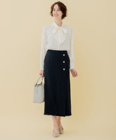 自由区 L 【セット可】ラミーブッチャー ストレートシルエットスカート