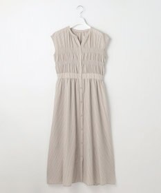 ANY SIS フロントボタンシャーリング ワンピース