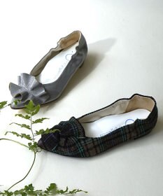 nouvelleRobe Oū 新色追加【本革・高反発】Ruffles ポインテッドトゥ ヒールパンプス