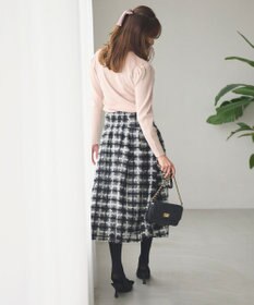 Feroux 【洗える】パワショル ニットプルオーバー