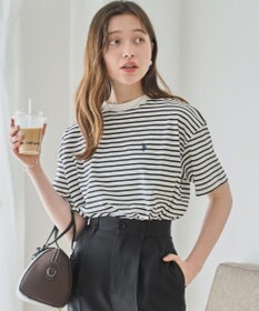 WEGO 【洗える/綿100%】USPOLOワンポイントTシャツ