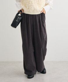 Green Parks 太畝コーデュロイカラーパンツ