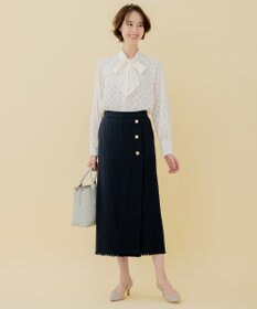 自由区 L 【セット可】ラミーブッチャー ストレートシルエットスカート