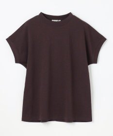 ANY 【UVケア/接触冷感】モックネックフレンチスリーブＴシャツ