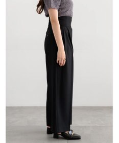 Te chichi ハイウエストフロントジップワイドパンツ《2025Autumn catalog item》