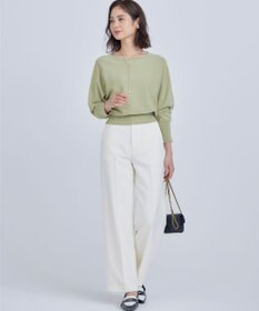 組曲 S 【5色展開・UVケア】スタイルアップ ドルマンスリーブ ニット