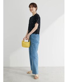 Green Parks ・ＥＬＥＮＣＡＲＥ　ＤＵＥ　バックスリットデニムパンツ