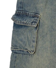 WEGO カーゴデニムスカート