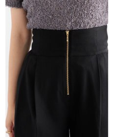 Te chichi ハイウエストフロントジップワイドパンツ《2025Autumn catalog item》