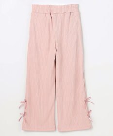 ANY KIDS ランダムリブ ワイドフレアパンツ