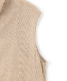 BEIGE， 【洗える・吸水速乾・防シワ・eclat 7・8月号掲載】LIATRIS / オフタートルノースリーブワンピース