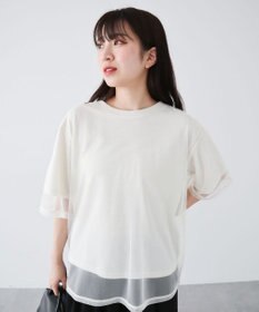 Green Parks BEST PRICE チュールレイヤードプルオーバー