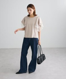 Green Parks イレギュラースリーブカットプルオーバー