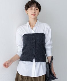 23区 S 【洗える】ラクーンブレンド ファー ビスチェ