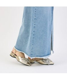 MODE ET JACOMO <noyau>2WAYリボンストラップミュールパンプス