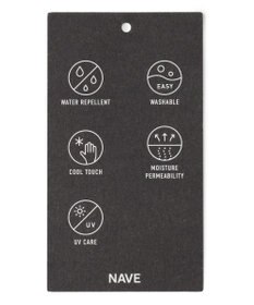 NAVE 【ReNAVE　撥水機能・UVカット・透湿・接触冷感・洗える】ナイロンタスランジャンプスーツ