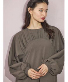 Green Parks ■ＥＳＣＡＲ　ギャザーヨークキリカエワンピース