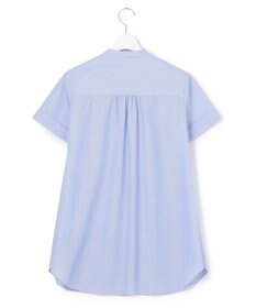 23区 L 【洗える】コットンポプリン ピンタック ブラウス