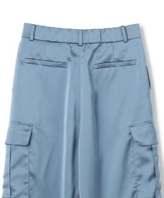 UNFILO L サテン カーゴパンツ