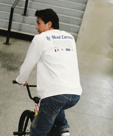 SHARE PARK MENS 【UVケア・吸水速乾・ストレッチ・軽量 】バックプリントTシャツ（L・XLサイズ）