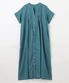 ANY L ピンタックデザインシャツワンピース