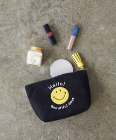 TOPKAPI 【Breath TOPKAPI】SMILE COLLECTION スマイル 刺繍 タッセルポーチ