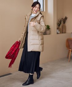 ANY L 【フード取り外し可能】楽映えリッチロング丈ダウン