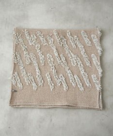 POLS ジャガード織 ウールカットジャガード　ストール