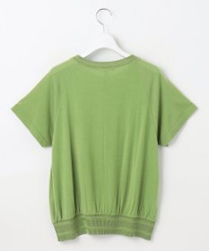 自由区 【接触冷感・UVケア・洗える】ドレーピーラグランスリーブ ニットソー