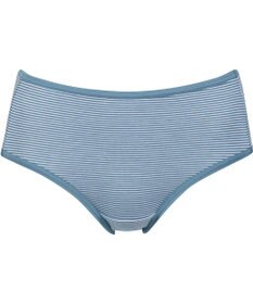 Wing ショーツ 綿混(身生地部) ここちよいフィット感 ムレにくい(身生地部) 【デイリーフィット 綿混ボーダー】 はきこみ丈ふつう EC2650 ウイング／ワコール