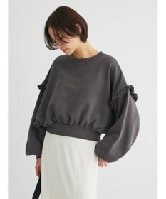 Green Parks ・Ｐｅｔｉｔ　Ｆｌｅｕｒ　ボリュームスリーブスウェット