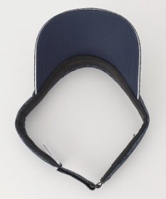 23区GOLF 【UNISEX】ロゴ総柄  ラウンディッシュ サンバイザー