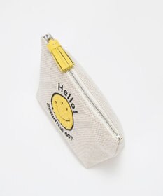 TOPKAPI 【Breath TOPKAPI】SMILE COLLECTION スマイル 刺繍 タッセルポーチ