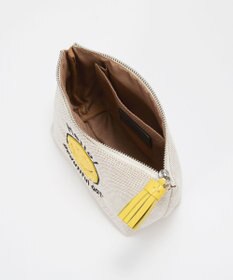 TOPKAPI 【Breath TOPKAPI】SMILE COLLECTION スマイル 刺繍 タッセルポーチ