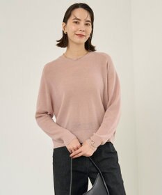 UNFILO ファインアルパカ クルーネック