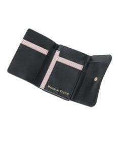 Maison de FLEUR リボンキルティングウォレット
