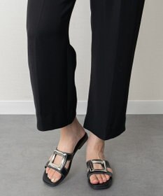 INTER-CHAUSSURES 【Oh my Sandals】メタルバックルフラットサンダル