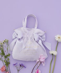 Maison de FLEUR ダブルリボン2Wayトートバッグ