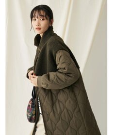 CRAFT STANDARD BOUTIQUE ボア＆キルティングスタンドコート