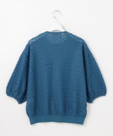 自由区 【カトリエムブーケ】Jacquard coupe シアージャカードニット