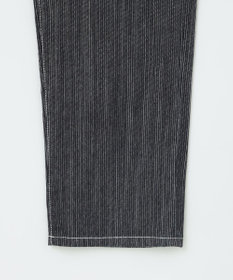 JOSEPH ABBOUD 【サスティナブル】ランダムストライプストレッチデニム