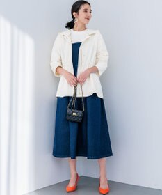 組曲 L 【フード取り外し可】2WAYショート丈ライトアウター