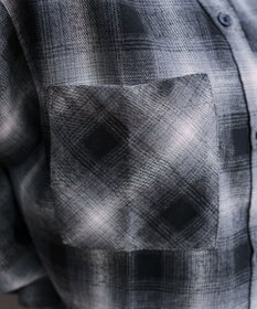 WEGO チェックショートネルシャツ